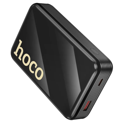 Externe Batterie HOCO Q37A, 20000mAh, 22,5W, QC + PD, 1 x Lightning - 1 x USB-A - 2 x USB-C, Schwarz