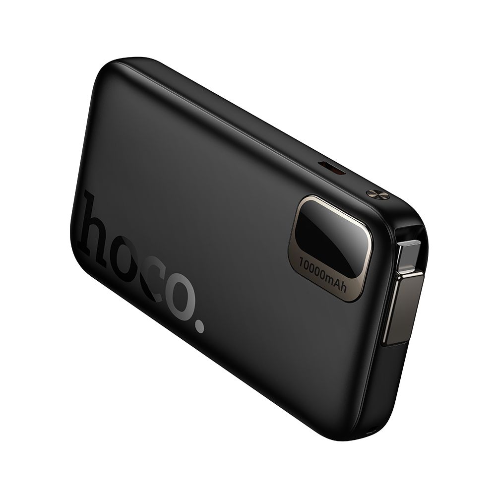 Externe Batterie HOCO Q51, 10000mAh, 20W, PD, 2 x USB-C, Schwarz