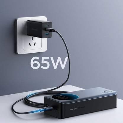 Externe Batterie Joyroom JR-PBF05 Pro, 30000mAh, 65W, QC + PD, 1 x USB-A - 2 x USB-C, Schwarz
