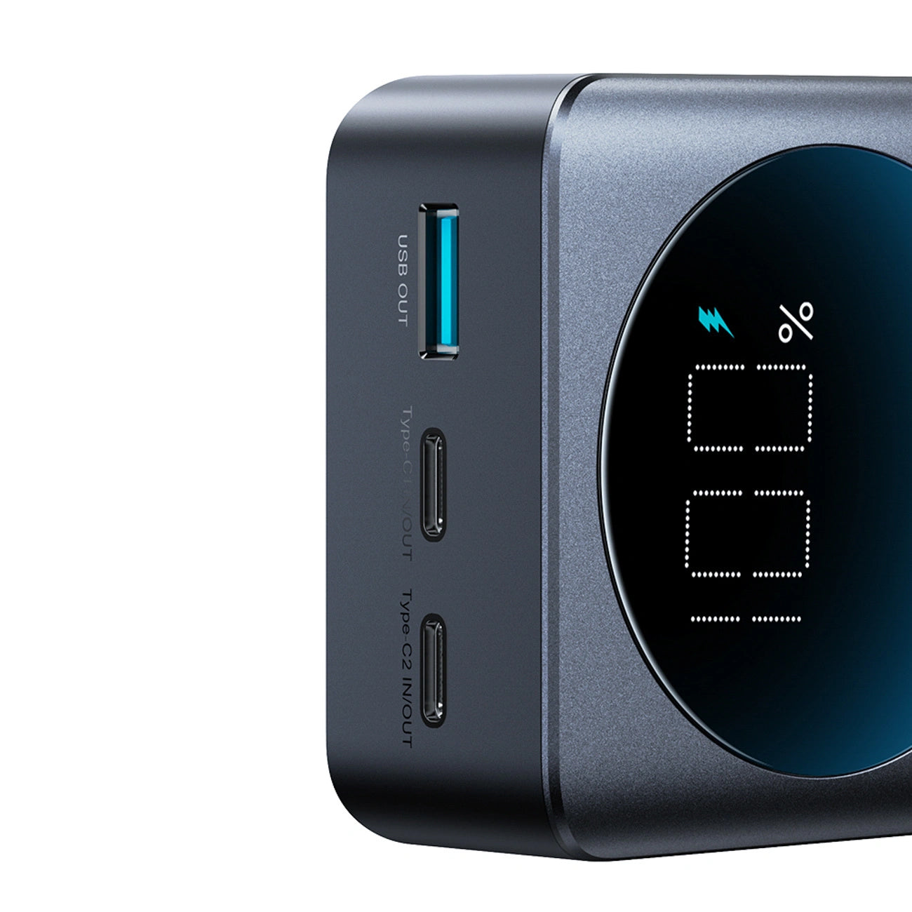 Externe Batterie Joyroom JR-PBF05 Pro, 30000mAh, 65W, QC + PD, 1 x USB-A - 2 x USB-C, Schwarz