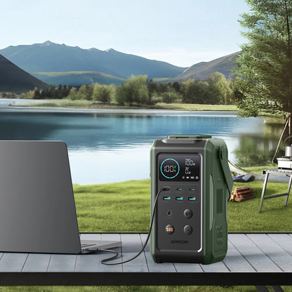Externe Batterie Joyroom JR-PBF10, 75000mAh, 100W, QC + PD, 3 x USB-A - 3 x USB-C, Grün