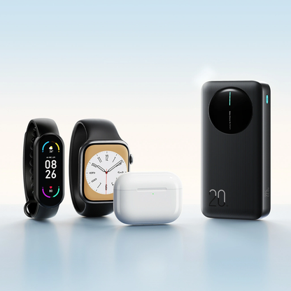 Joyroom JR-PBF14 Pro External Battery, 20000mAh, 22.5W, QC + PD, 1 x USB-C - 2 x USB-A, Black