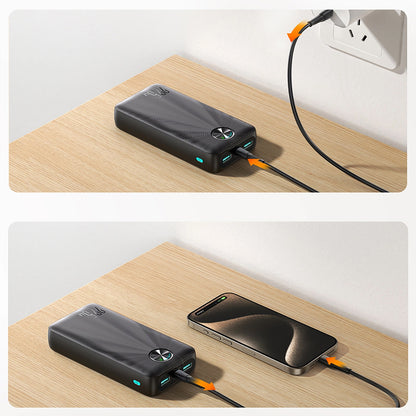 Externer Akku Joyroom JR-PBF16, 20000mAh, 22.5W, QC + PD, 1 x USB-C - 2 x USB-A, Schwarz 