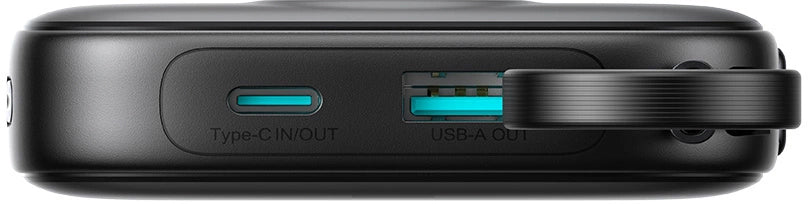 Externer Akku Joyroom JR-PBF17, 10000mAh, 22.5W, QC + PD, 1 x USB-A - 2 x USB-C, Schwarz