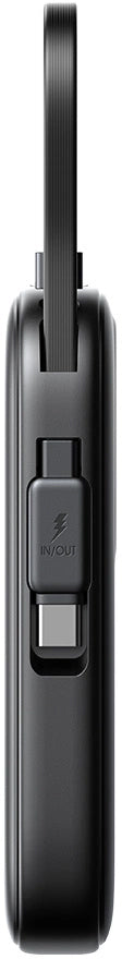 Externer Akku Joyroom JR-PBF17, 10000mAh, 22.5W, QC + PD, 1 x USB-A - 2 x USB-C, Schwarz