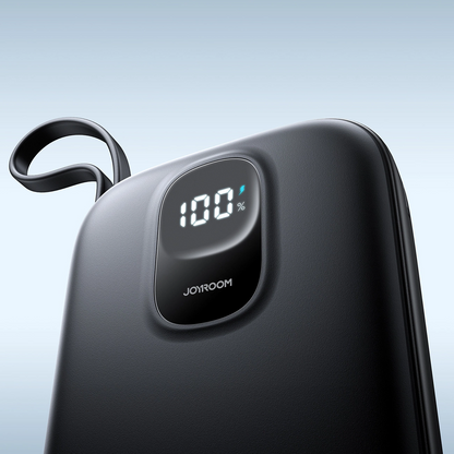 Externer Akku Joyroom JR-PBF18, 10000mAh, 22.5W, QC + PD, 1 x Lightning - 1 x USB-A - 1 x USB-C, Schwarz