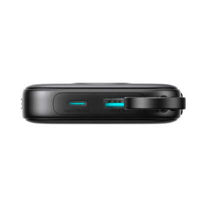 Externer Akku Joyroom JR-PBF18, 10000mAh, 22.5W, QC + PD, 1 x Lightning - 1 x USB-A - 1 x USB-C, Schwarz