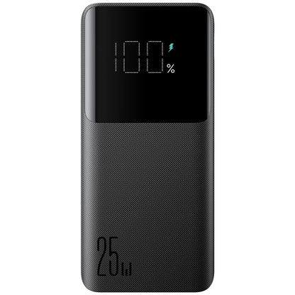 Externer Akku Joyroom JR-PBF20, 10000mAh, 25W, QC + PD, 1 x USB-C - 2 x USB-A, Schwarz