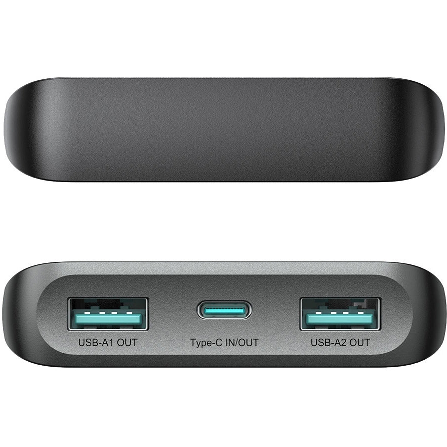 Externer Akku Joyroom JR-PBF20, 10000mAh, 25W, QC + PD, 1 x USB-C - 2 x USB-A, Schwarz