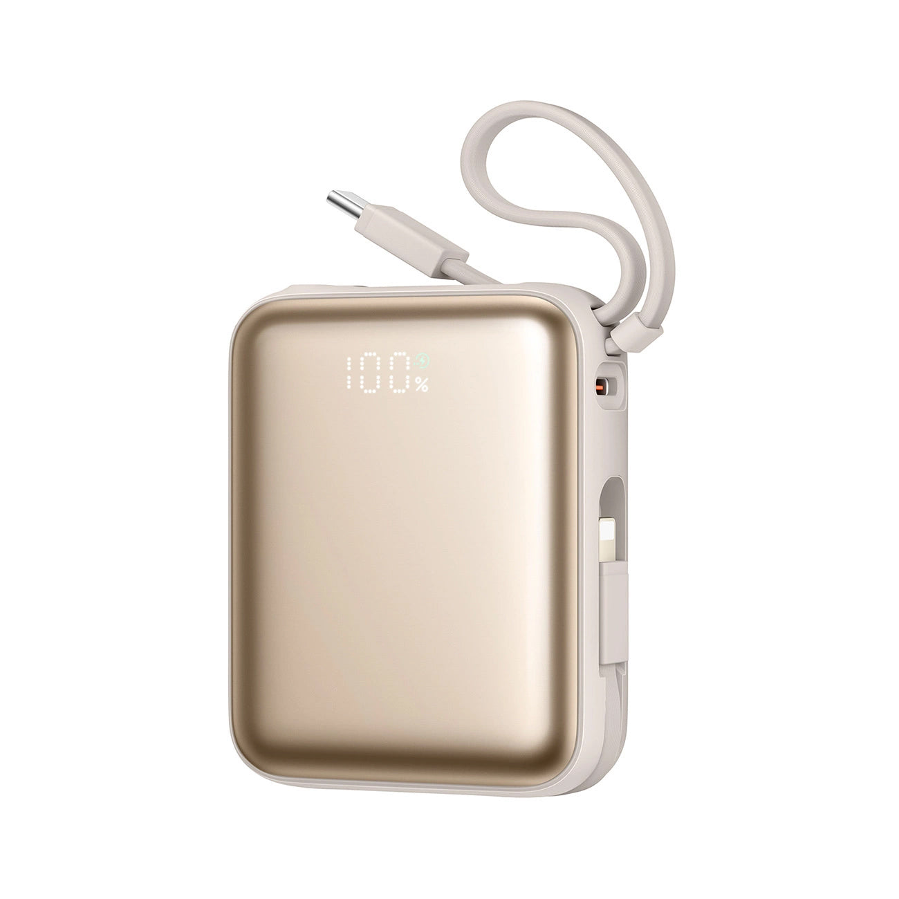 Externer Akku Joyroom JR-PBF27, 10000mAh, 22.5W, PD, 1 x Lightning - 2 x USB-C, Gold
