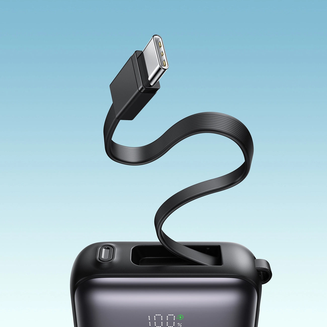 Externer Akku Joyroom JR-PBF27, 10000mAh, 22.5W, PD, 1 x Lightning - 2 x USB-C, Schwarz