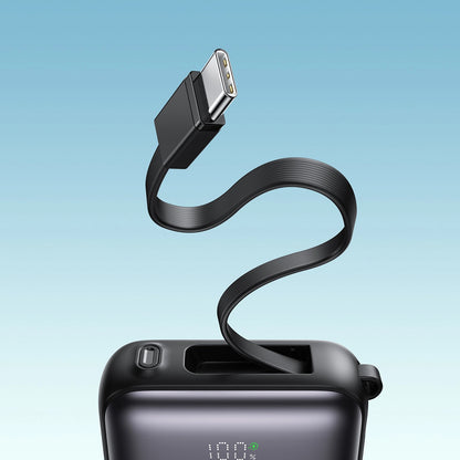 Externer Akku Joyroom JR-PBF27, 10000mAh, 22.5W, PD, 1 x Lightning - 2 x USB-C, Schwarz