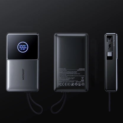 Externer Akku Joyroom JR-PR1, 10000mAh, 22.5W, PD, 2 x USB-C, Grau