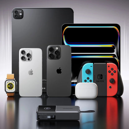 Externer Akku Joyroom JR-PR1, 10000mAh, 22.5W, PD, 2 x USB-C, Grau