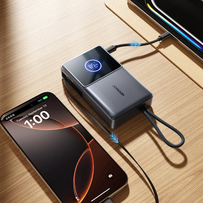 Externer Akku Joyroom JR-PR1, 10000mAh, 22.5W, PD, 2 x USB-C, Grau