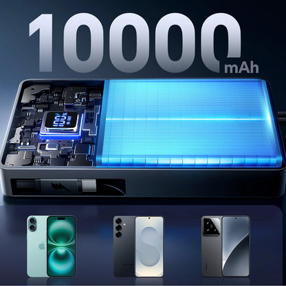 Externer Akku Joyroom JR-PR1, 10000mAh, 22.5W, PD, 2 x USB-C, Grau
