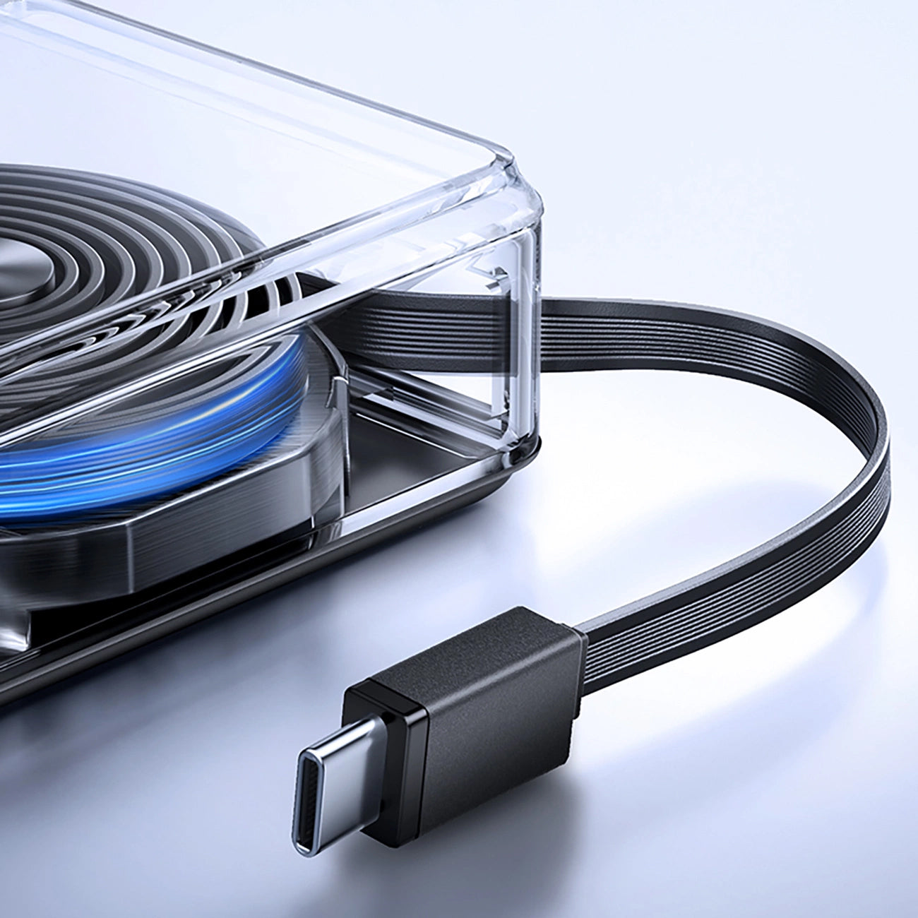 Externer Akku Joyroom JR-PR1, 10000mAh, 22.5W, PD, 2 x USB-C, Grau
