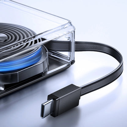 Externer Akku Joyroom JR-PR1, 10000mAh, 22.5W, PD, 2 x USB-C, Grau