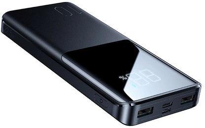 Externer Akku Joyroom JR-QP191, 10000mAh, 22.5W, QC + PD, 1 x USB-C - 2 x USB-A, Schwarz