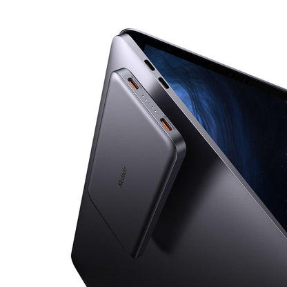 Externer Wireless-Akku McDodo MC-3781 Meta, 10000mAh, 20W, PD + FQI, 1 x QI - 2 x USB-C, Schwarz