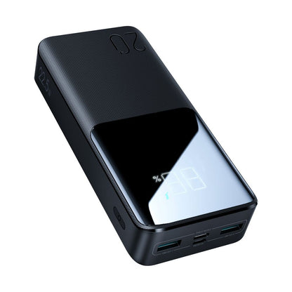 Externer Akku Joyroom, 20000mAh, 22.5W, QC + PD, 1 x USB-C - 2 x USB-A, Schwarz JR-QP192