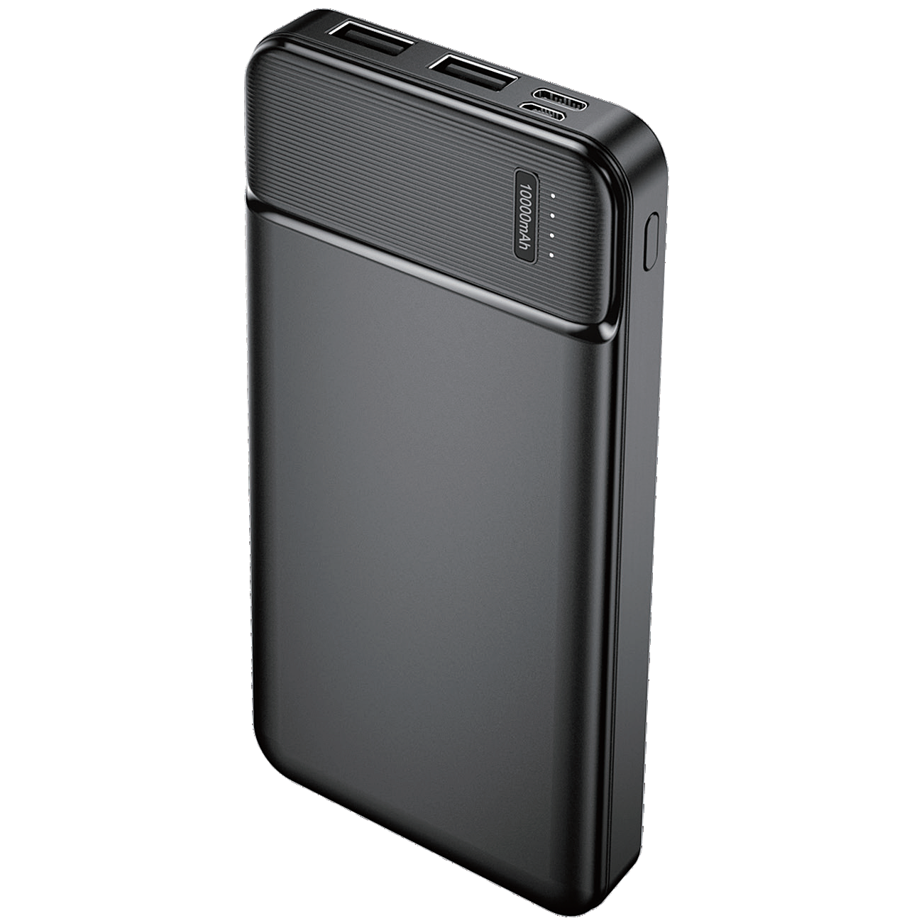 Externe Batterie MaXlife MXPB-01, 10000mAh, 12W, 2 x USB-A, Schwarz