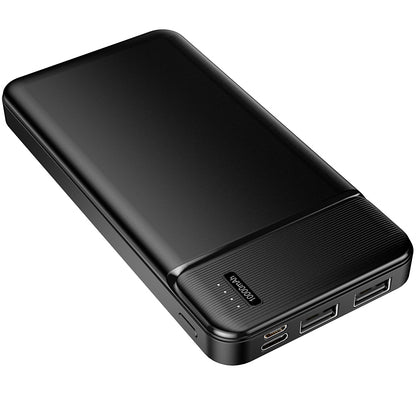 Externe Batterie MaXlife MXPB-01, 10000mAh, 12W, 2 x USB-A, Schwarz