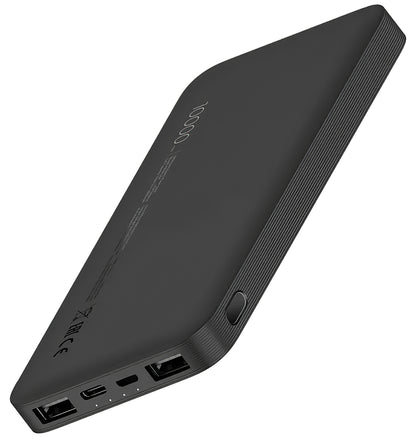 Xiaomi External Battery, 10000mAh, 10W, 1 x USB-C - 2 x USB-A, Black VXN4305GL