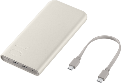 Externe Samsung Batterie, 10000mAh, Beige EB-P3401XUEGWW