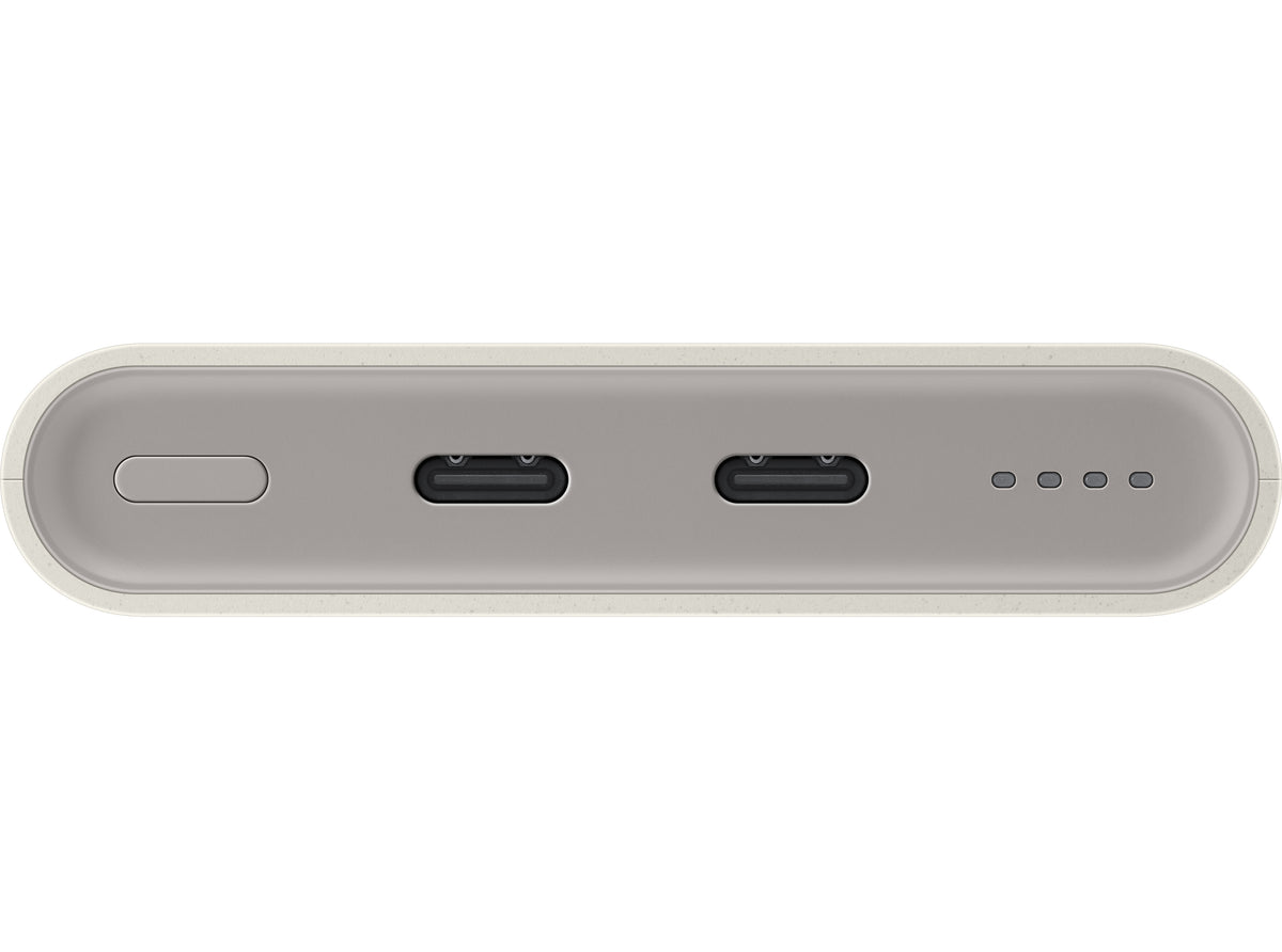 Samsung External Battery, 10000mAh, 25W, PD, 2 x USB-C, Beige, Resealed EB-P3400XUEGEU