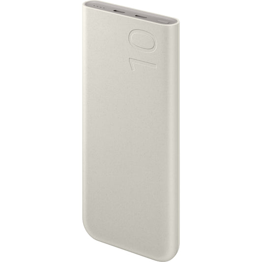 Externe Samsung Batterie, 10000mAh, 25W, PD, 2 x USB-C, Beige, Wiederverpackt EB-P3400XUEGEU