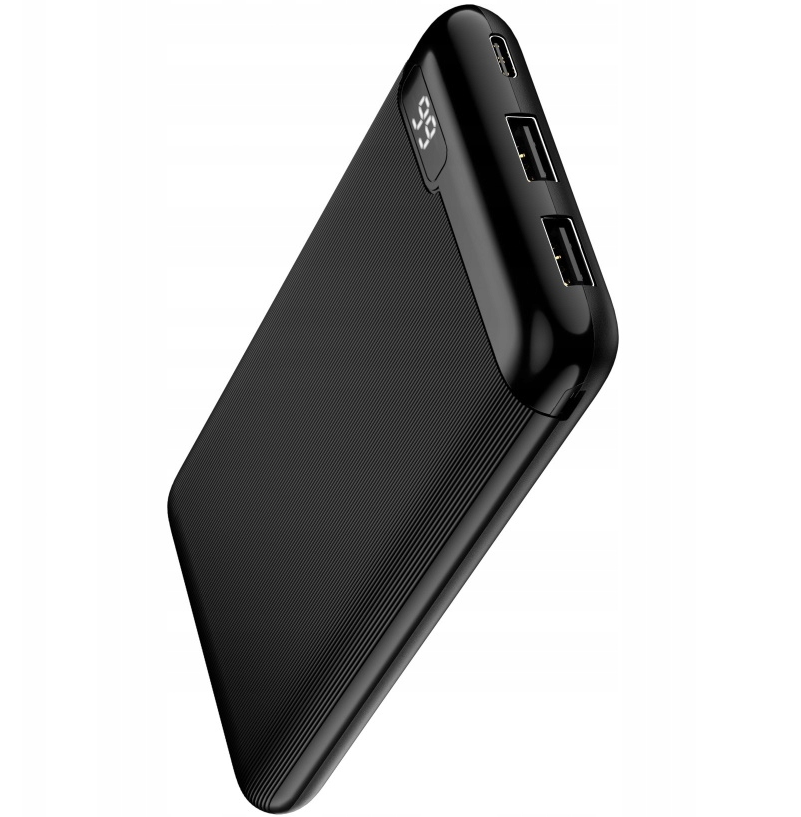 Externer Akku Setty SPBL-10, 10000mAh, 10W, 2 x USB-A, Schwarz
