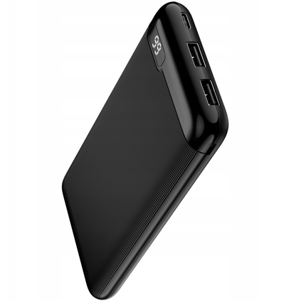 Externer Akku Setty SPBL-10, 10000mAh, 10W, 2 x USB-A, Schwarz