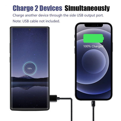 Externer Akkutyp Hülle Techsuit Power Pro Battery für Samsung Galaxy Note 10 5G N971 / Note10 N970, 5000mAh, Schwarz