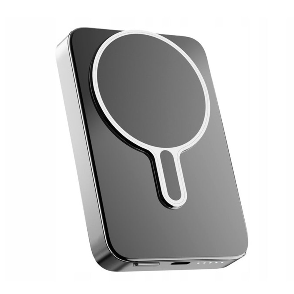 Externer Wireless-Akku 3MK MagSnap Go, 10000mAh, 20W, PD + FQI, 1 x QI - 1 x USB-C, Grau