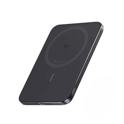 Anker Nano Wireless Powerbank, 5000mAh, 20W, PD + FQI, 1 x QI - 1 x USB-C, Schwarz A1665H11