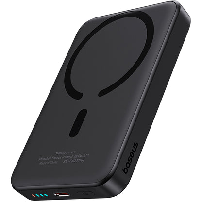 Baseus Magnetic Mini Powerbank 10000mAh | 20W PD & Qi | Schwarz