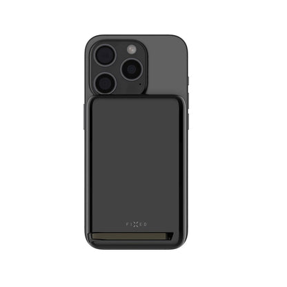 Externer Wireless Akku Fixed MagZen 10 Pro, 10000mAh, 30W, PD + FQI, 1 x QI - 1 x USB-C, Schwarz