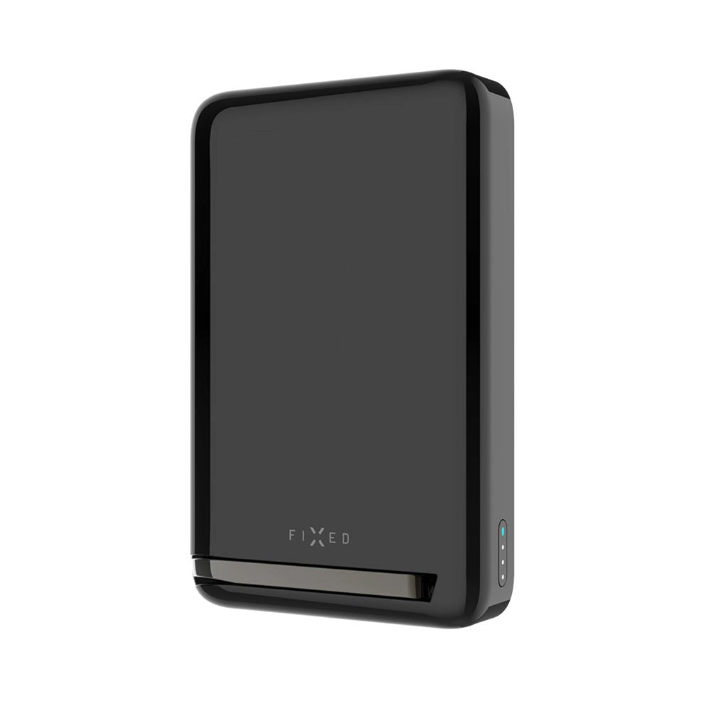 Externer Wireless Akku Fixed MagZen 10 Pro, 10000mAh, 30W, PD + FQI, 1 x QI - 1 x USB-C, Schwarz