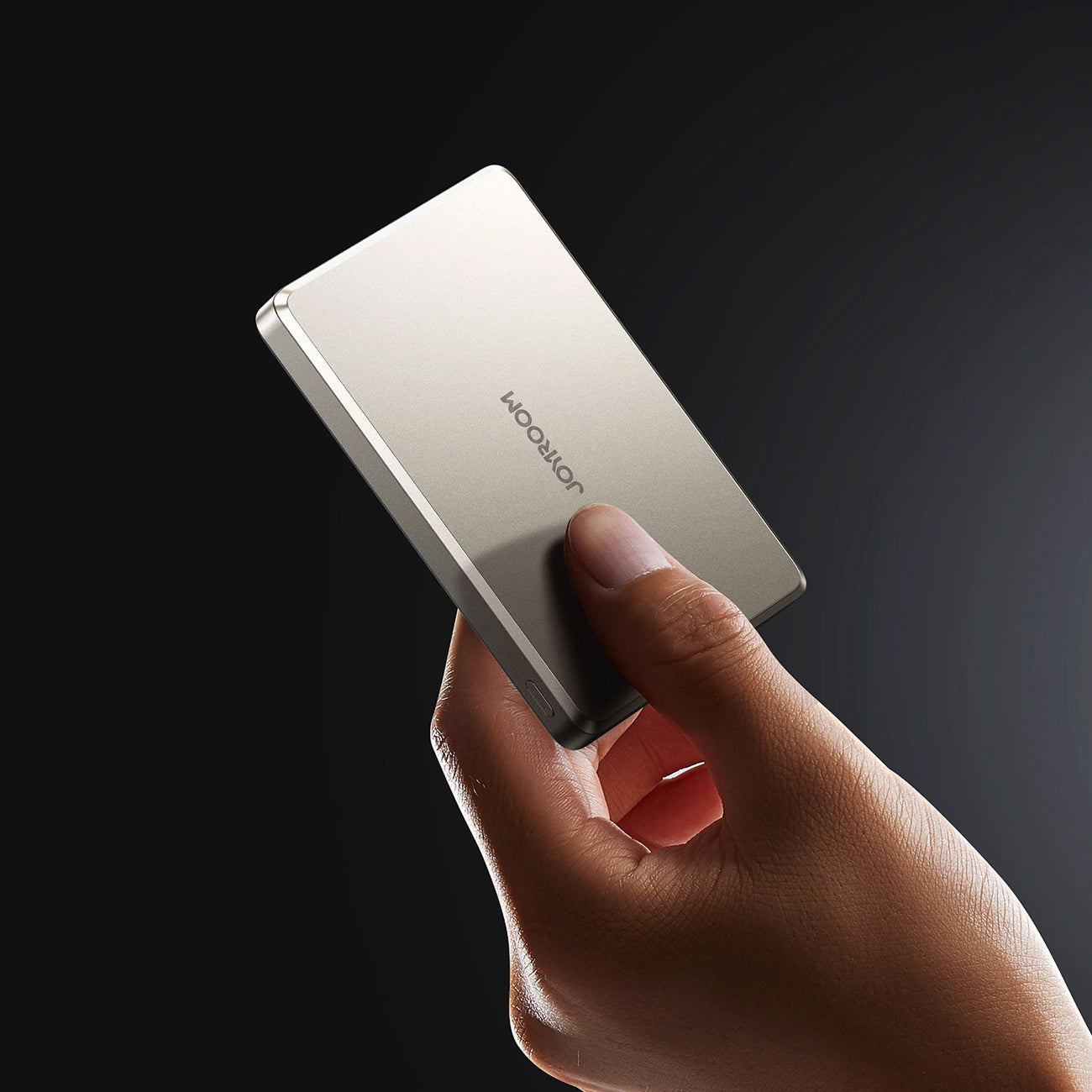 Externer Wireless-Akku Joyroom JR-PBM08 Pro, 10000mAh, 20W, PD + FQI, 1 x QI - 1 x USB-C, Beige