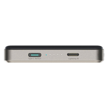 Externer Wireless-Akku Joyroom JR-PBM08 Pro, 10000mAh, 20W, PD + FQI, 1 x QI - 1 x USB-C, Beige