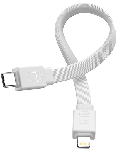 Externer Wireless Akku Joyroom JR-PBM01, 10000mAh, 20W, QC + PD + FQI, 1 x Lightning - 1 x QI - 1 x USB-C, Weiß