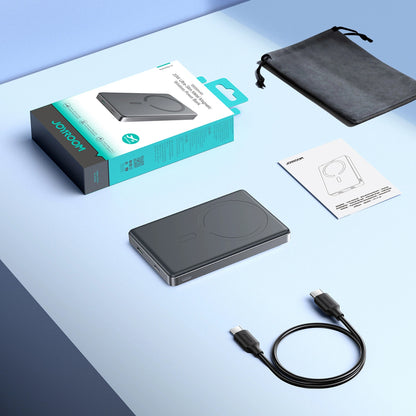Externer Wireless-Akku Joyroom JR-PBM08 Pro, 10000mAh, 20W, PD + FQI, 1 x QI - 1 x USB-C, Grau