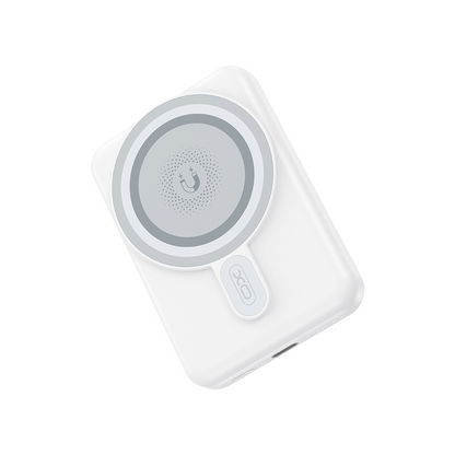 XO Design PR264 Wireless External Battery, 10000mAh, 20W, PD + FQI, 1 x USB-C, White