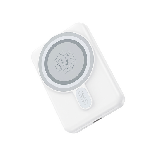 Externer Wireless-Akku XO Design PR264, 10000mAh, 20W, PD + FQI, 1 x USB-C, Weiß