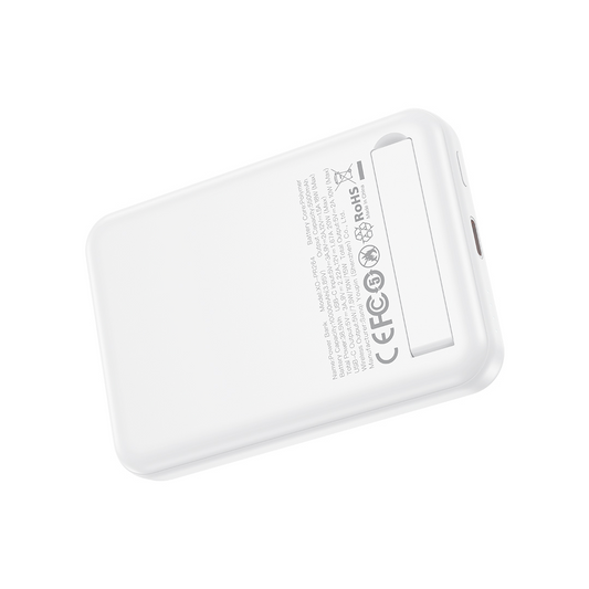 Externer Wireless-Akku XO Design PR264, 10000mAh, 20W, PD + FQI, 1 x USB-C, Weiß