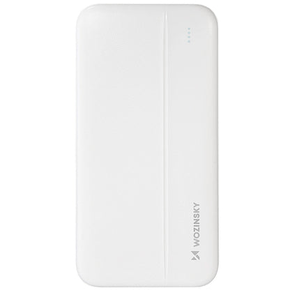 Externer Akku WZK WPBWE1, 10000mAh, 10W, 2 x USB-A, Weiß