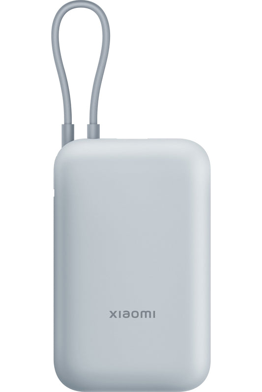 Externer Akku Xiaomi Pocket Edition Pro, 10000mAh, 33W, QC + PD, 1 x USB-A - 1 x USB-C, Blau BHR9073GL