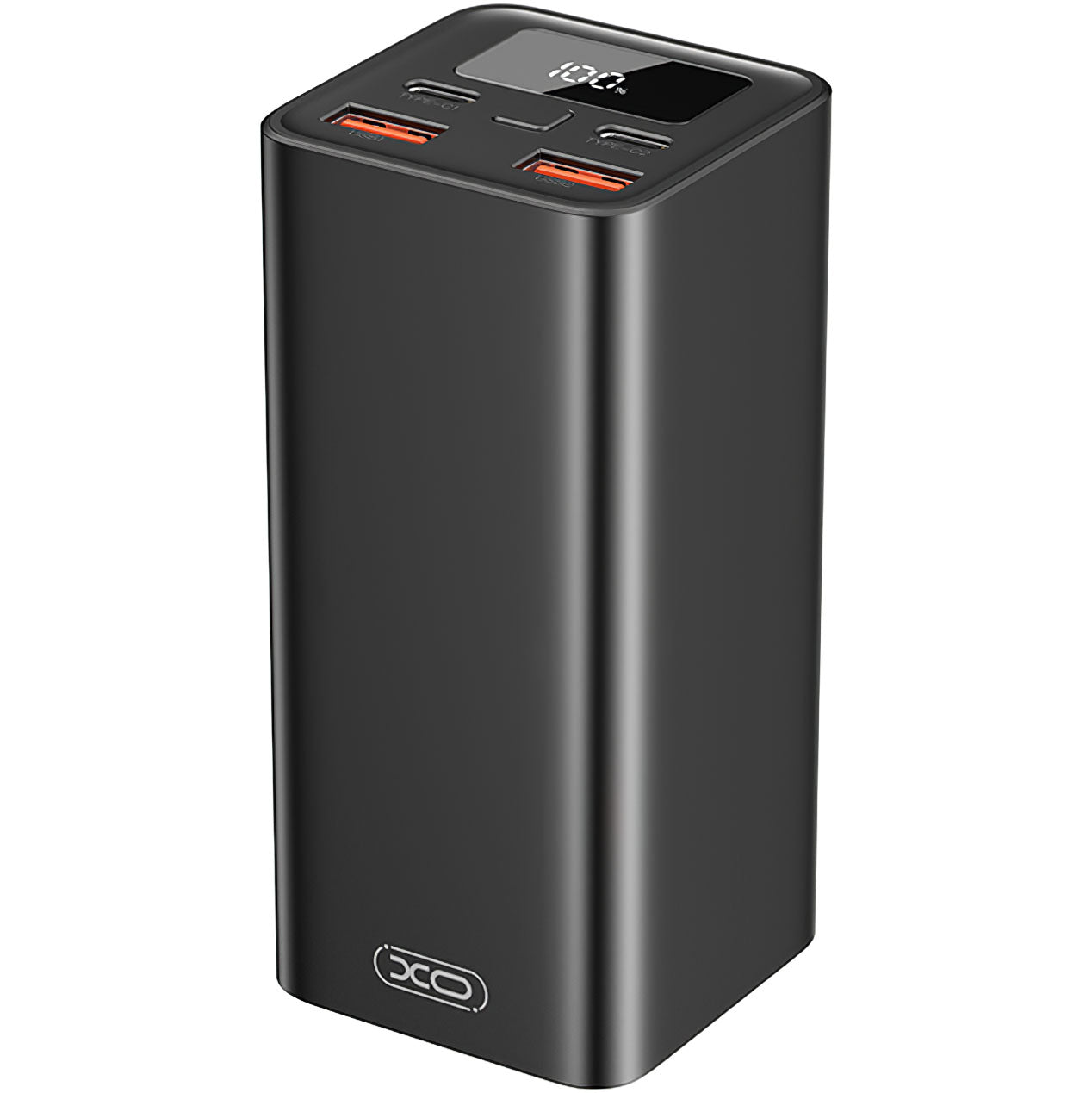 Externer Akku XO Design PB97, 20000mAh, 65W, QC + PD, 2 x USB-A - 2 x USB-C, Schwarz