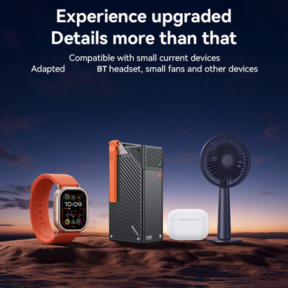 Externe Batterie Yesido YP62, 30000mAh, 22,5W, QC + PD, 2 x USB-A - 2 x USB-C, Schwarz